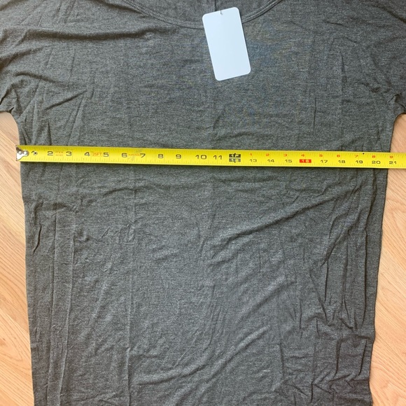 NEW Cozy Gray Long Sleeve Dress L - Picture 2 of 7